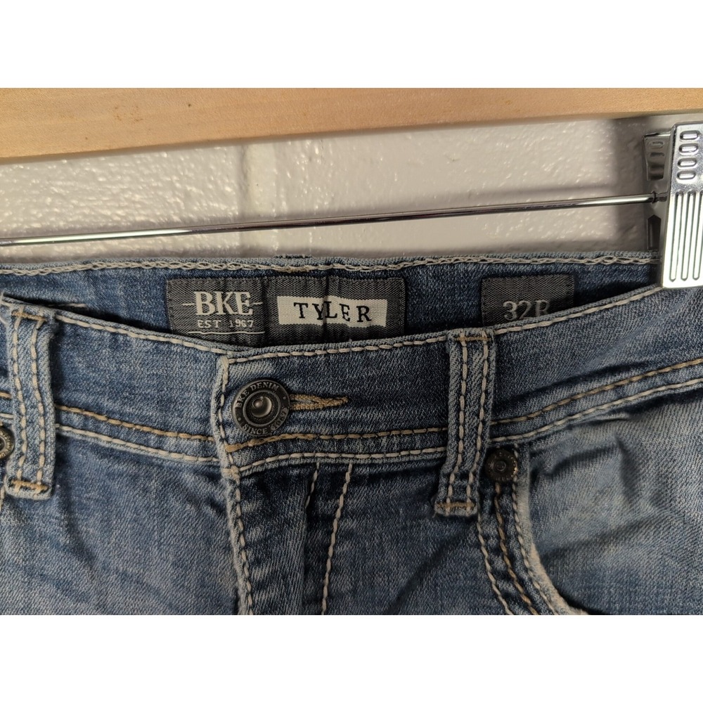 BUCKLE BKE Tyler Straight Leg Men's Denim Jeans Men's Size 32R - Picture 2 of 9